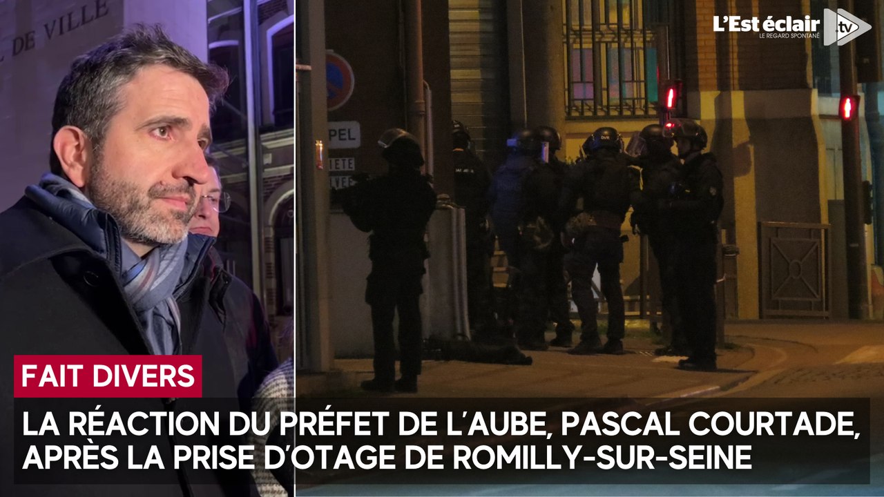 Prise d'otage de Romilly-sur-Seine : la réaction du préfet de l'Aube, Pascal Courtade