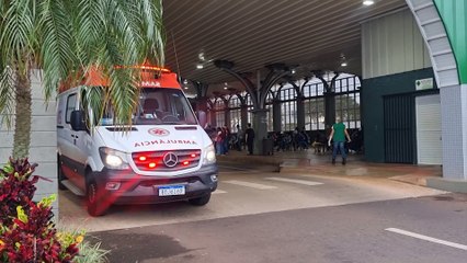 Gestante é socorrida pelo Samu no Terminal de Transbordo Oeste