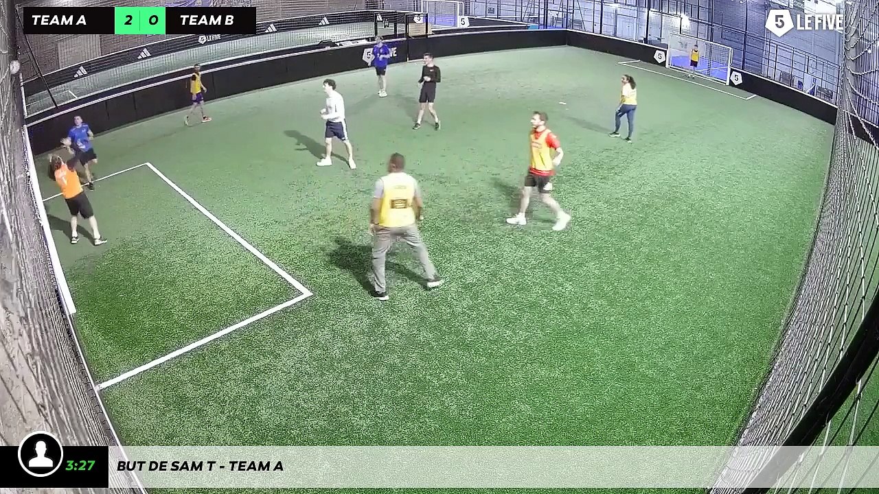 But de Sam T - Team A