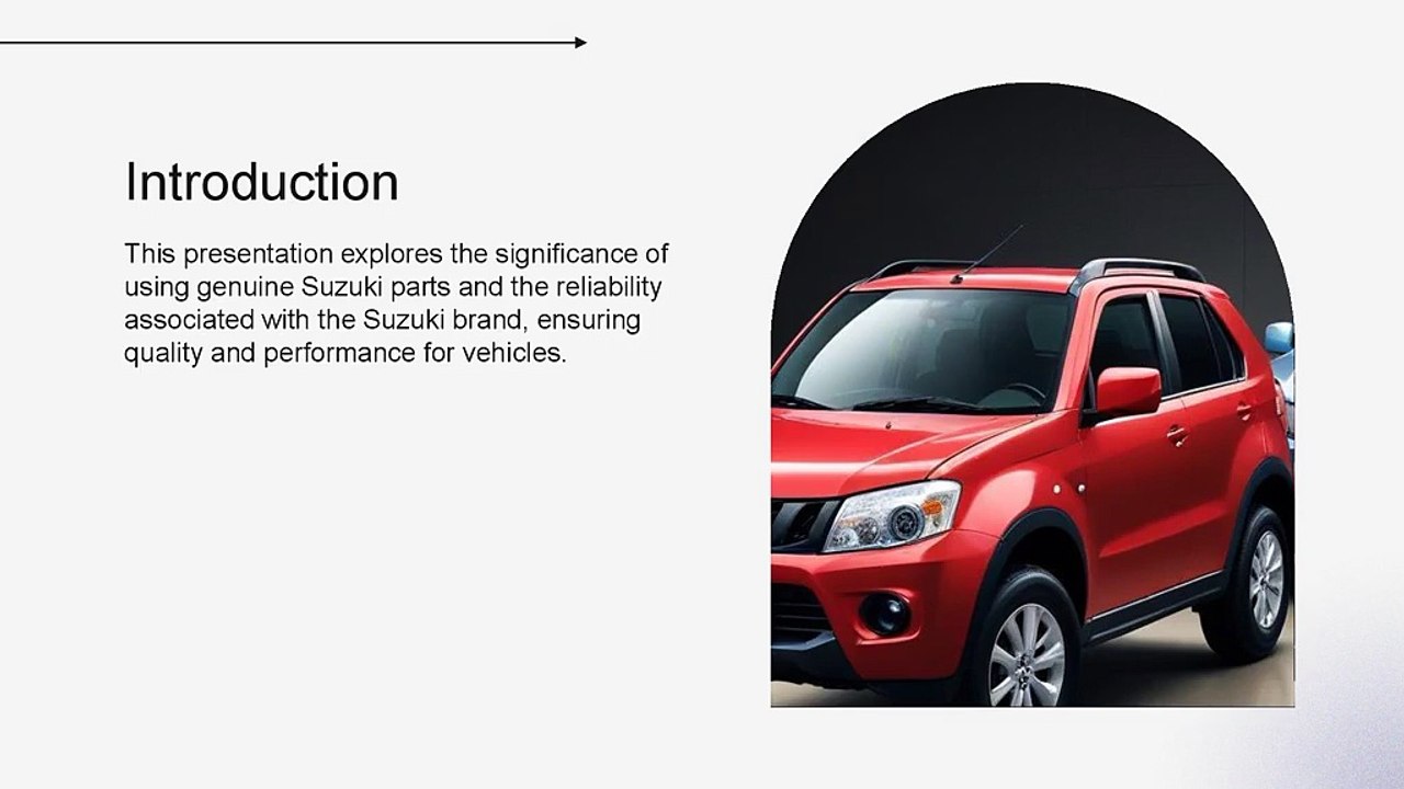 Suzuki Genuine Parts - Partsmith