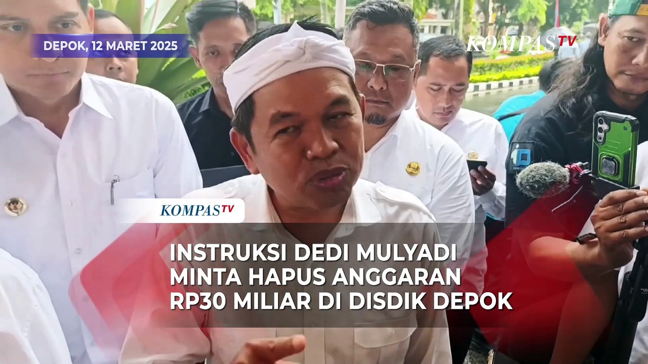 Alasan Gubernur Dedi Mulyadi Minta Hapus Angaran Rp30 Miliar di Disdik Depok