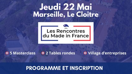 Les Rencontres du Made in France - La billetterie
