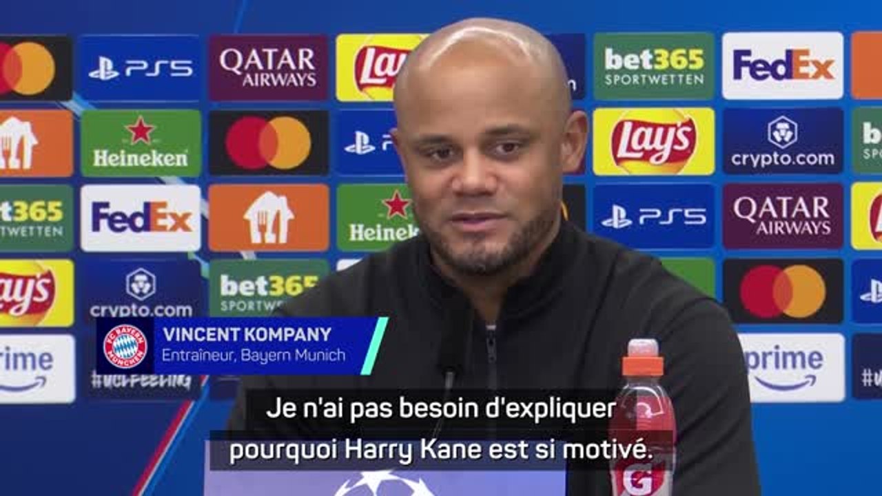 Bayern Munich - Kompany : “Kane court et se bat pour l’équipe comme un jeune”