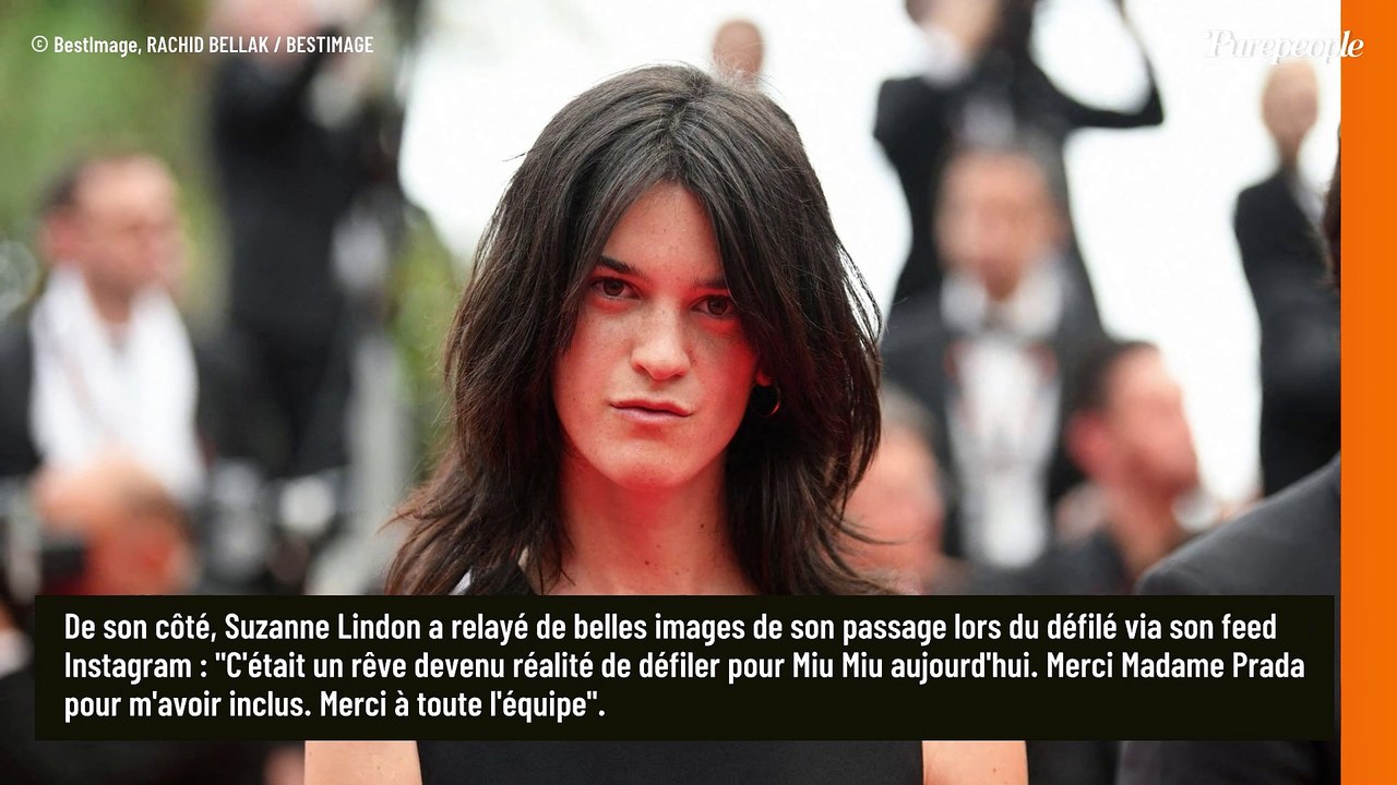 Sandrine Kiberlain fière : sa fille Suzanne née de ses amours avec Vincent Lindon, fait ses premiers pas sur les podiums !