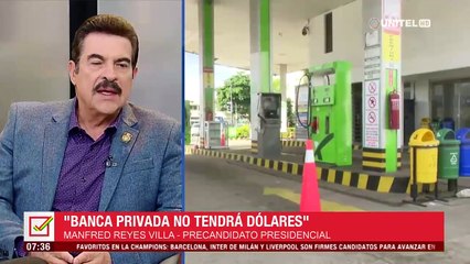 “Hay un descontrol en el gasto público”, sostiene Manfred y advierte que urge un cambio al modelo económico del país