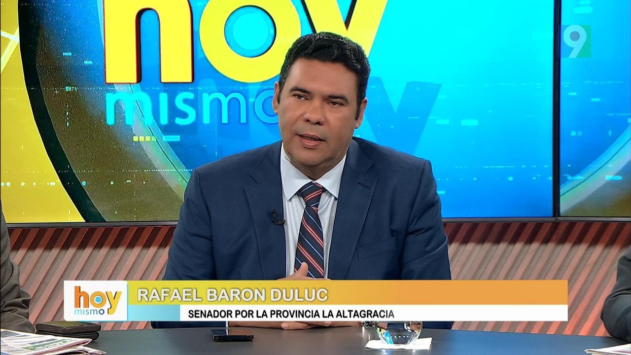Polémicas declaraciones de Rafael Barón Duluc en Hoy Mismo