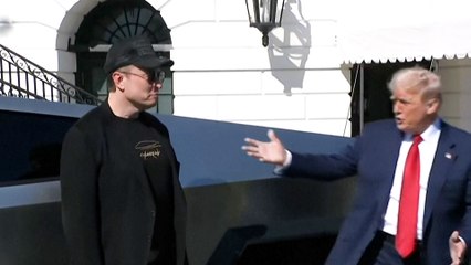 Donald Trump organise une animation commerciale pour Tesla à la Maison-Blanche