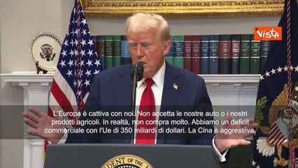 Trump: ?Europa ? cattiva con noi, sar? soggetta a dazi?
