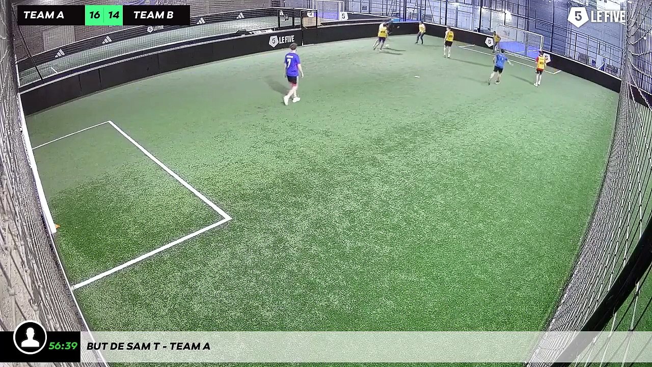 But de Sam T - Team A