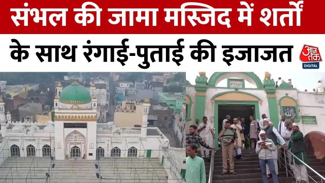 संभल की जामा मस्जिद पर इलाहाबाद हाईकोर्ट का बड़ा फैसला, रंगाई-पुताई की मिली इजाजत