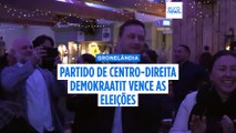 Partido Demokraatit, de centro-direita, vence eleições na Gronelândia