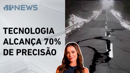 Pesquisadores desenvolvem IA que prevê terremotos até uma semana antes; Patrícia Costa analisa