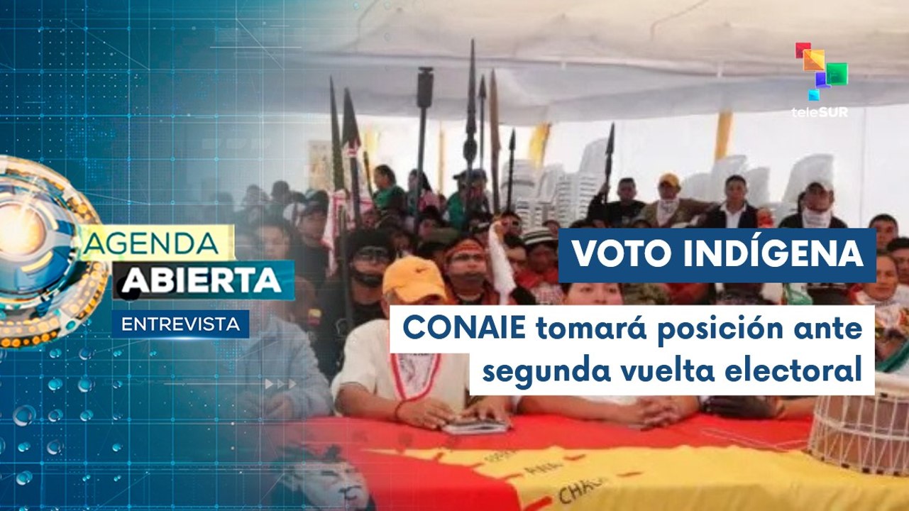 En Ecuador la CONAIE insta a definir acciones frente al balotaje