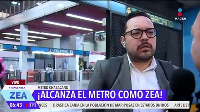 Metro CDMX: Así el panorama esta mañana en la estación Chabacano