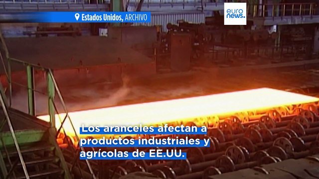 Trump promete responder a las represalias de la UE por los aranceles al acero y el aluminio