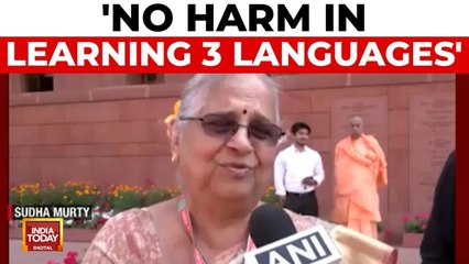 Sudha Murthy backs three-language policy for NEP, says she knows 7-8 languages