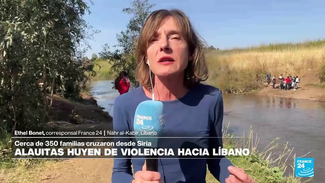 Informe desde Nahr al Kabr: miles de sirios huyen de la frontera hacia Líbano
