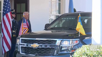 Beyaz Saray'da gündem olmuştu: Zelenski'den takım elbise esprisi