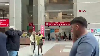 Ece Gürel\'in annesi ve babası İstanbul Adalet Sarayı\'na geldi