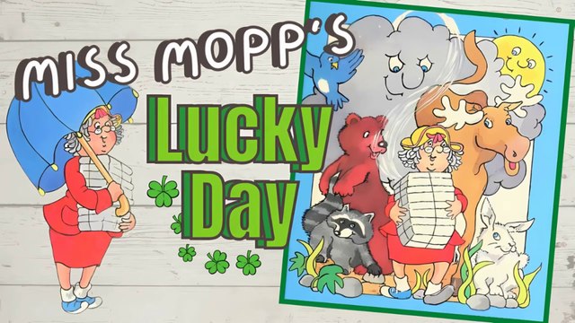 Miss Mopp's Lucky Day - Leslie McGuire - Kids Books Read Aloud - Bedtime Stories - Stories for Kids