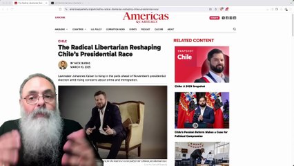 DEPOIS da ARGENTINA, CHILE pode ser o SEGUNDO PAÍS SUL AMERICANO governado por um LIBERTÁRIO