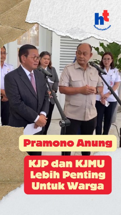 Pramono Anung, KJP dan KJMU Lebih Penting Untuk Warga
