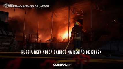 Rússia reivindica ganhos na região de Kursk