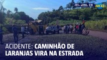 Acidente entre ônibus e caminhão deixa trânsito lento na Grande BH