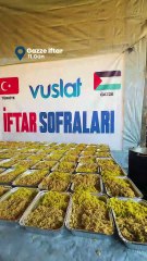 Gazze İftar | Vuslat Derneği 2025