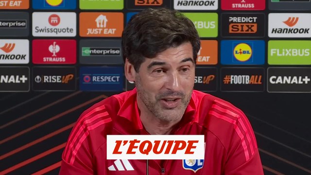 Fonseca : «Je préfère être à côté de mes joueurs et du staff» - Foot - Ligue Europa - Lyon