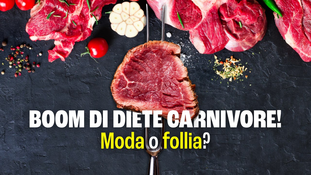 Boom di diete carnivore! Moda o follia?