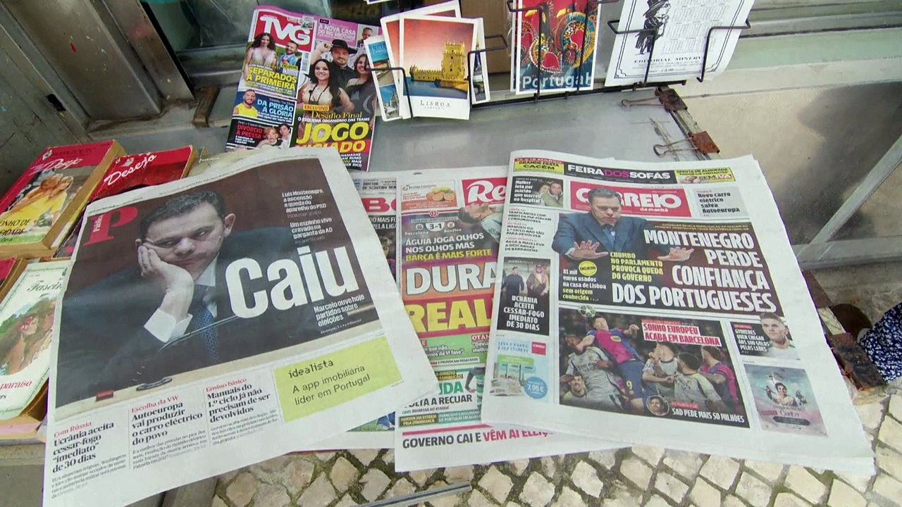 Após queda do governo, presidente português abre consultas para possível eleições antecipadas