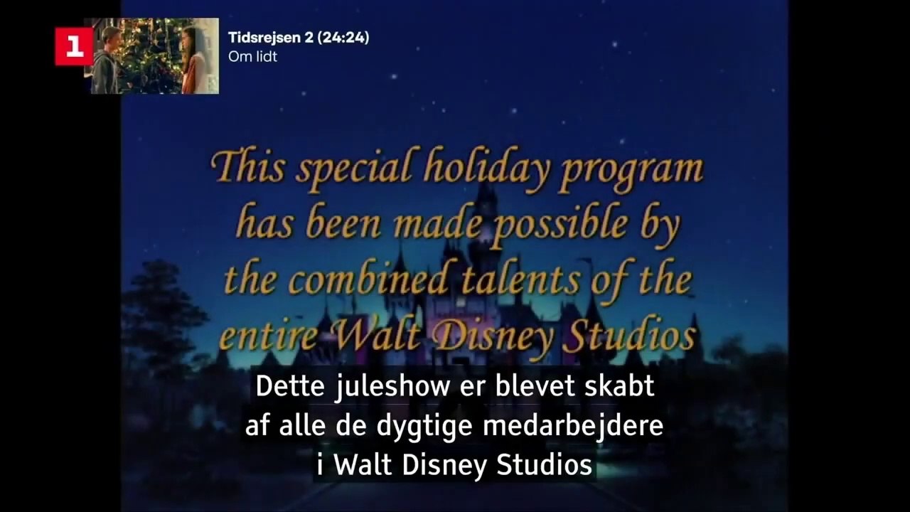 OUTRO - Peter Qvortrup Geisling præsentere Disney Juleshow i 2024 på juleaftensdag den 24 December | DR1