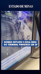 Explosão em Bomba Isola Terminal Pinheiros em SP 🚨