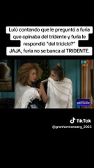 Furia entendió la trampa que le tendió el "tridente" para hacerla caer y se la comentó a Lourdes. Mirala.