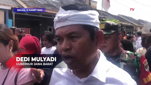 Atasi Banjir! Dedi Mulyadi Bakal Larang Pendirian Rumah di Bantaran Sungai Bekasi