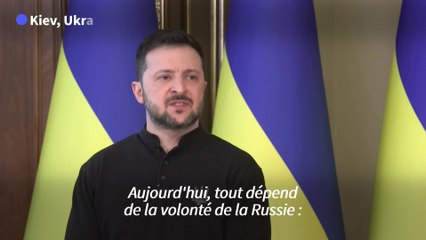 Ukraine : Zelensky presse la Russie de répondre à la proposition de trêve américaine