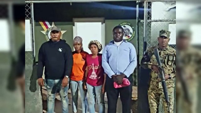 Detienen a 4 personas por transportar haitianos indocumentados