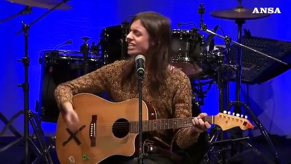 L'audizione di Lucio Corsi a Musicultura nel 2017