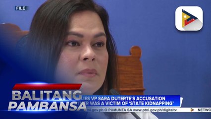 Palace belies VP Sara Duterte’s accusation that her father was a victim of ‘state kidnapping’