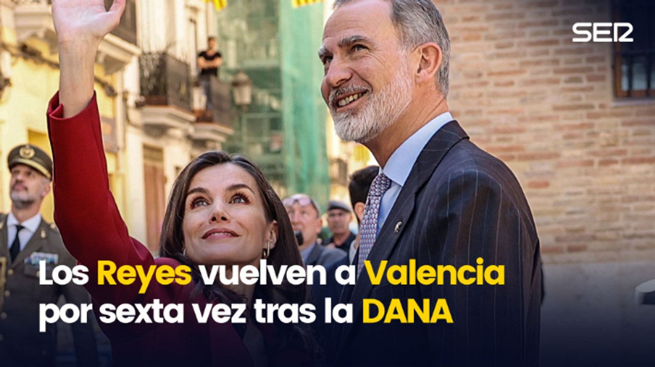 Los Reyes vuelven a Valencia por sexta vez tras la DANA - Vídeo Dailymotion