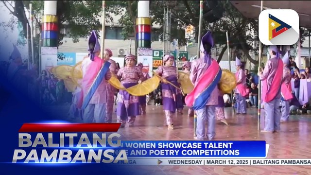 Iligan women showcase their talents in dance and poetry competitions
