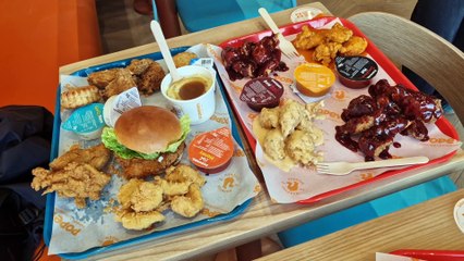 Edinburgh Popeyes taste test