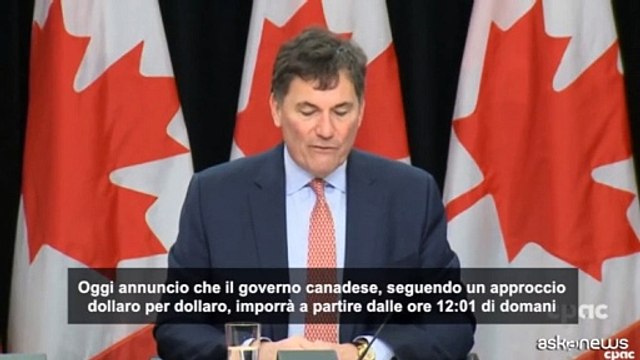 Dazi Usa, il Canada annuncia ritorsioni per 20,7 miliardi di dollari