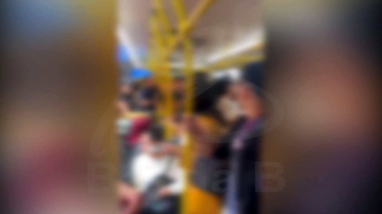 Vídeos mostram momento em que homem é preso por abuso em ônibus