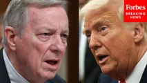 Dick Durbin Hammers Trump For 'Zig-Zagging Approach' To Tariffs And Stock Market Losses