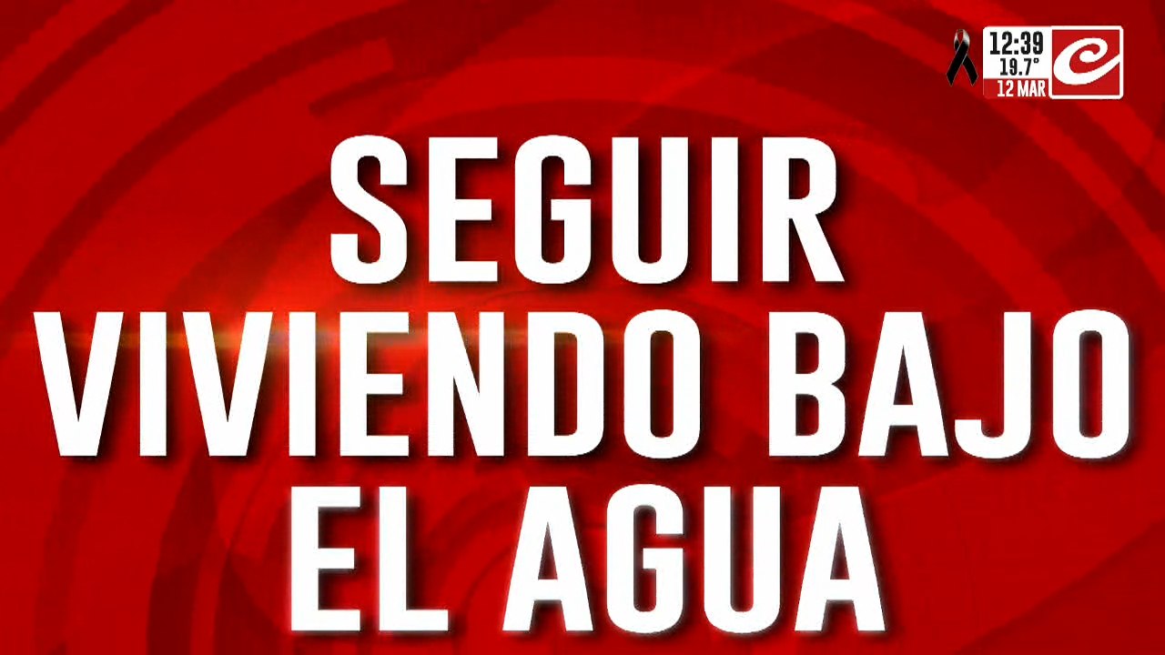 Bahía Blanca: el drama de los que siguen inundados