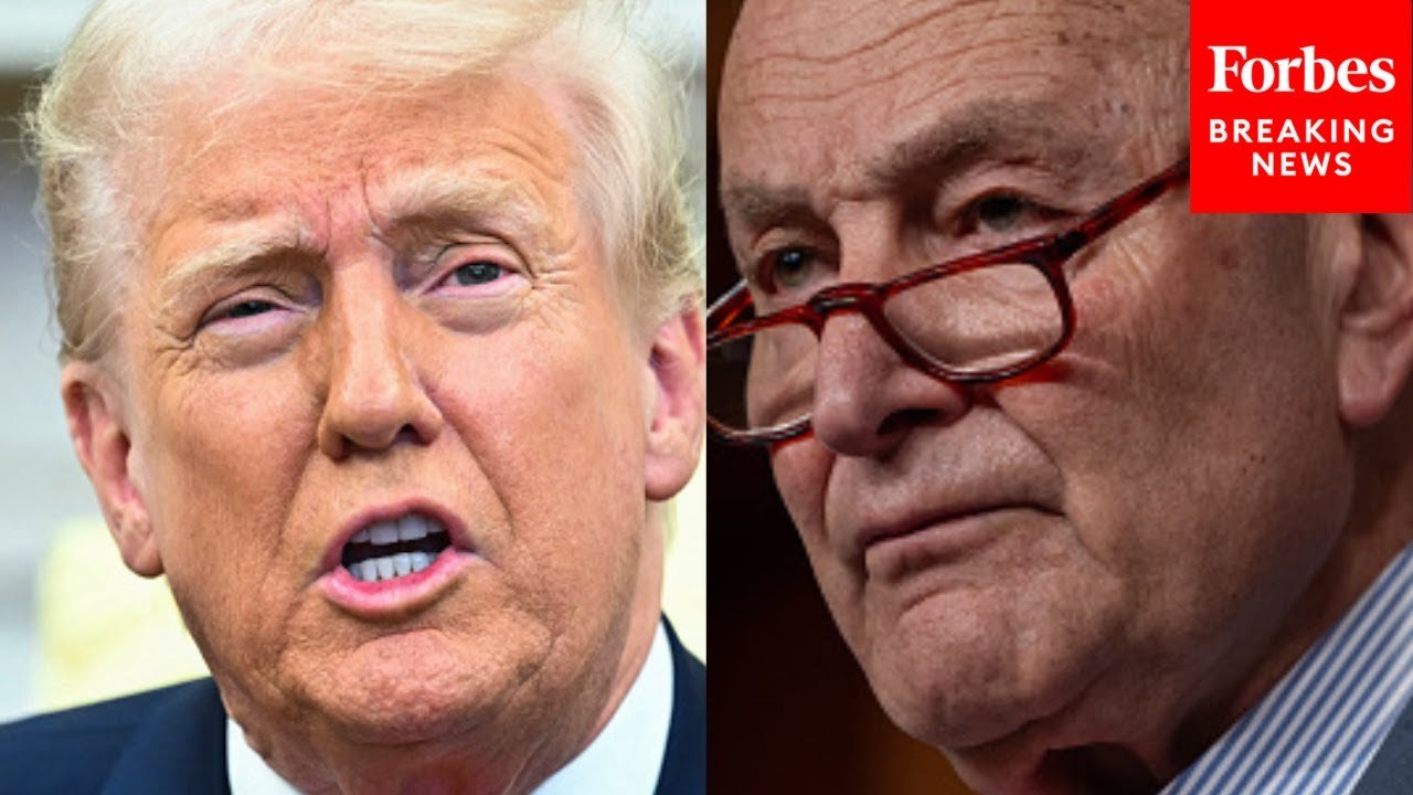 'Trump Promised An Economic Boom': Chuck Schumer Lambasts Trump As Stock Market Reels From Tariffs
