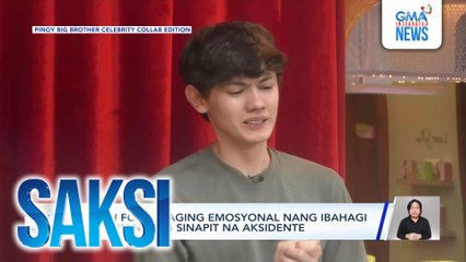Josh Ford, naging emosyonal nang ibahagi ang kanyang sinapit na aksidente | Saksi
