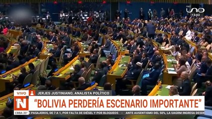 Bolivia perdería escenario importante, según analista sobre la posible pérdida del derecho al voto en la ONU